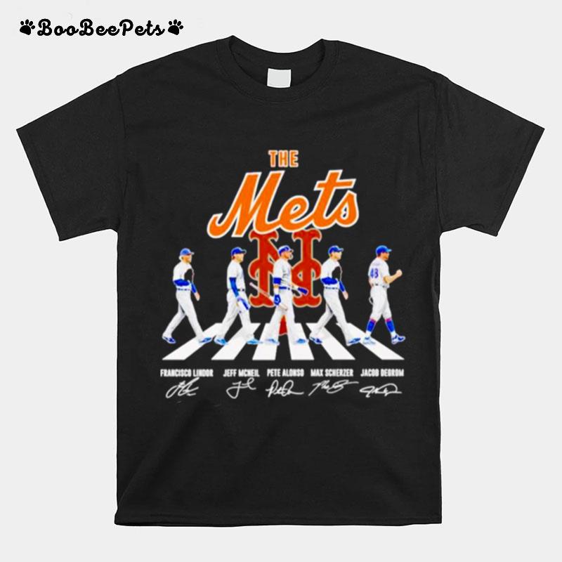 The Mets Abbey Road Signatures T-Shirt