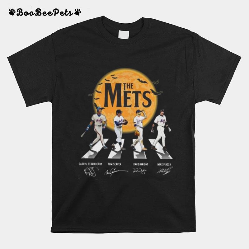 The Mets Halloween Abbey Road Signature T-Shirt