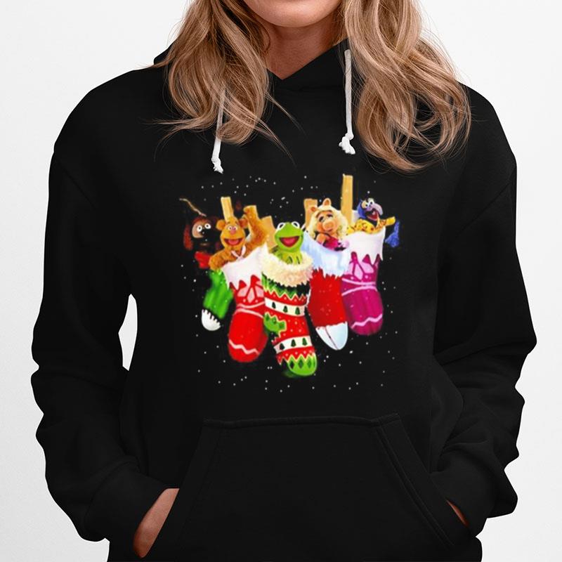 The Muppets Cartoon Merry Christmas Hoodie