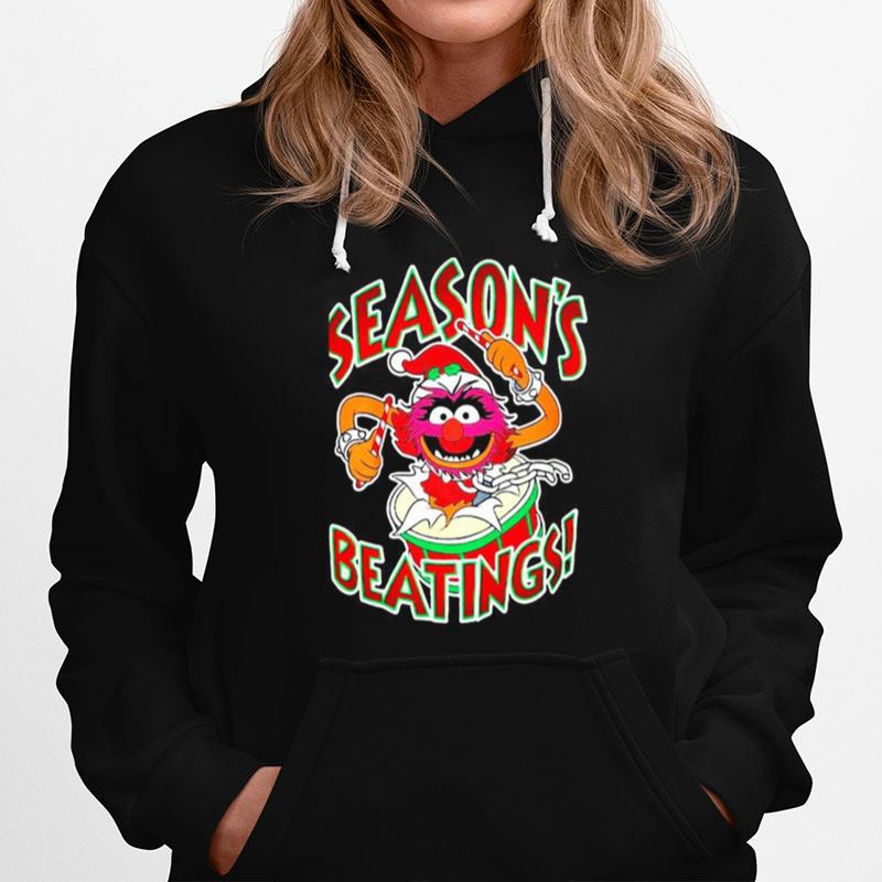 The Muppets Drummer Seasons Beatings Hoodie