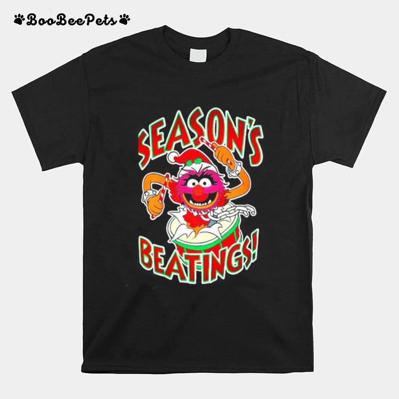 The Muppets Drummer Seasons Beatings T-Shirt