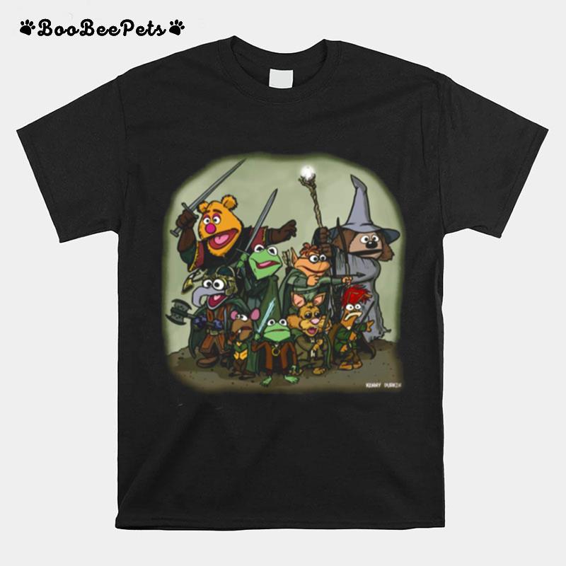 The Muppets X The Lord Of The Rings Fellowship Of The Muppets T-Shirt