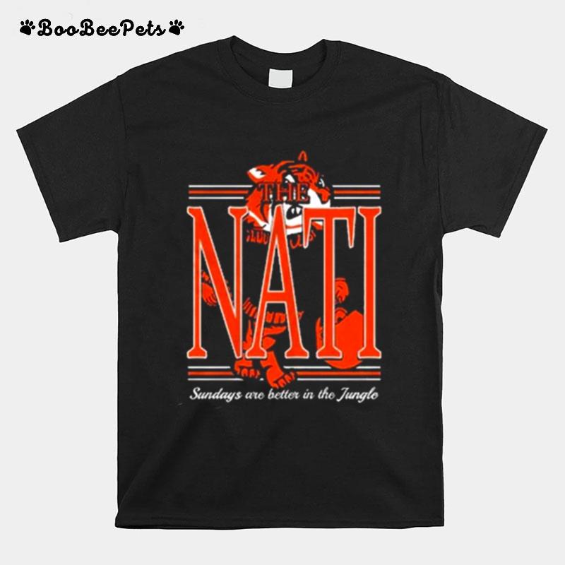 The Nati Sundays Are Better In The Jungle T-Shirt