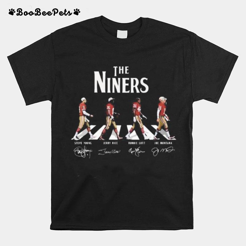 The Niners Walking Dead Signatures T-Shirt