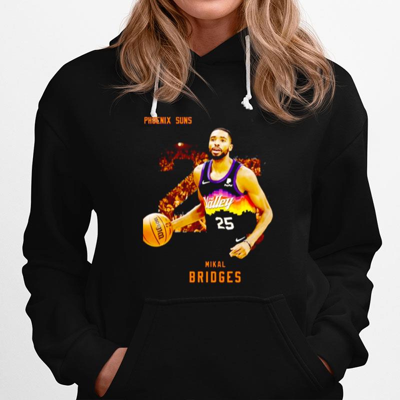 The Number 25 Of Suns Mikal Bridges Hoodie