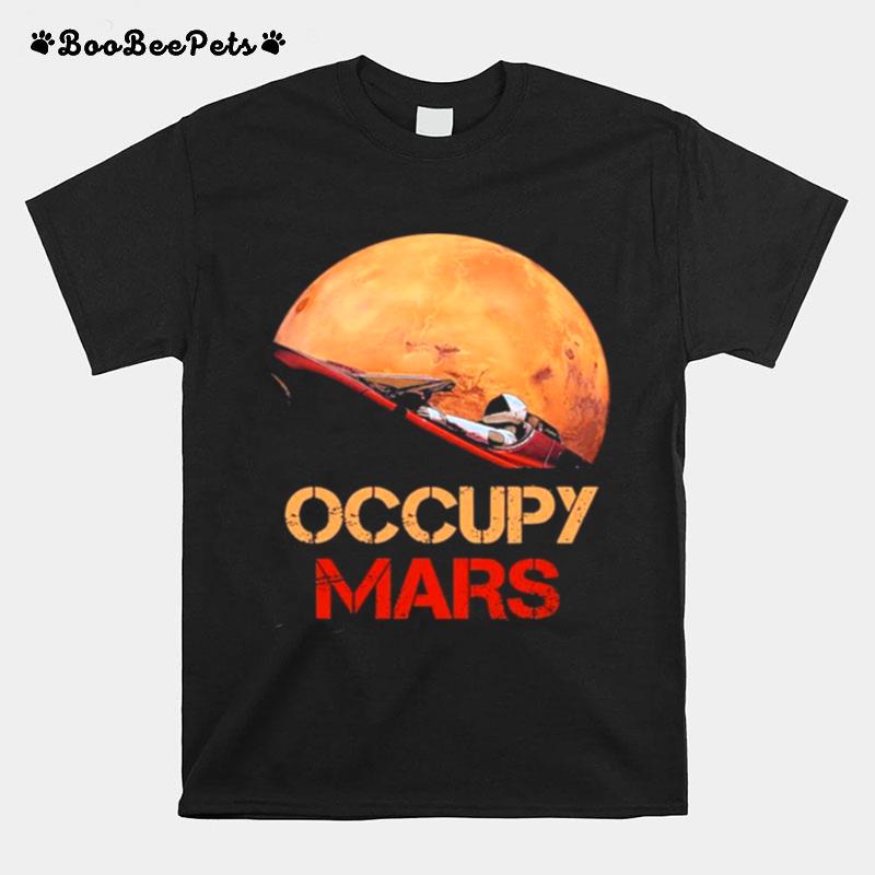 The Occupy Mars Spacex Starman Essential T-Shirt