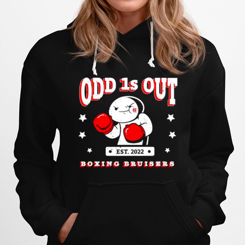 The Odd 1S Out Boxing Bruiser Varsity Hoodie