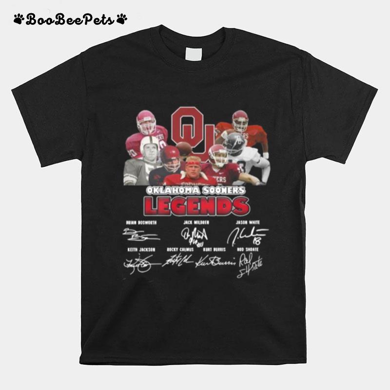 The Oklahoma Sooners Legends Signatures T-Shirt