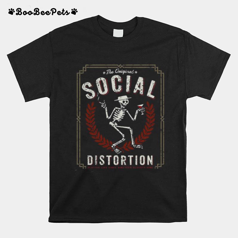 The Original Band Social Distortion Playing Live Since 1979 T-Shirt