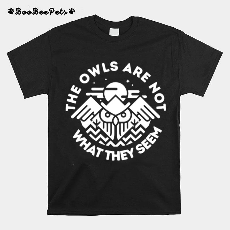 The Owls Are Not What They Seem Logo T-Shirt