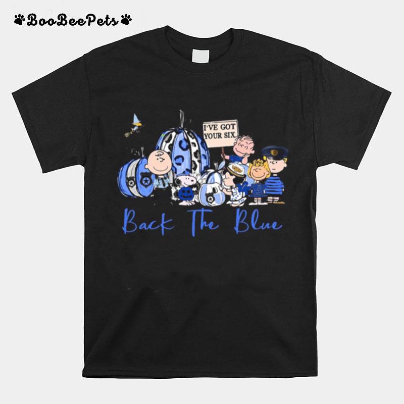 The Peanuts Ive Got Your Six Back The Blue T-Shirt