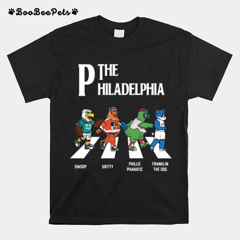 The Philadelphia Walking The Abbey Road Swoop Gritty T-Shirt