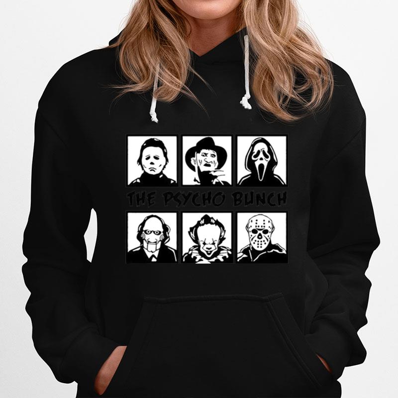 The Psycho Bunch Horror Team Halloween Hoodie