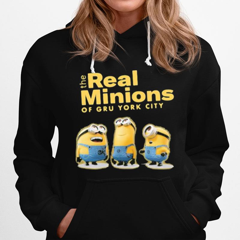 The Real Minions Of Gru York City Hoodie