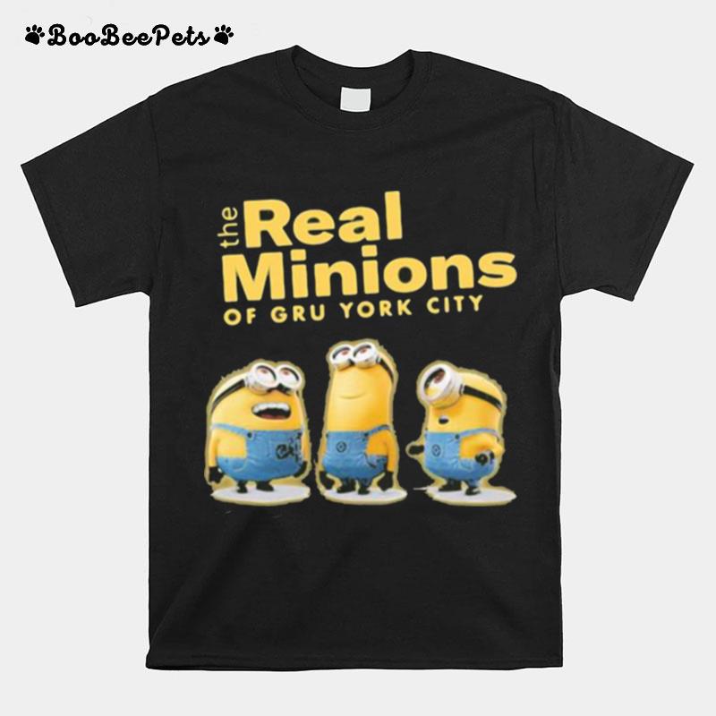 The Real Minions Of Gru York City T-Shirt