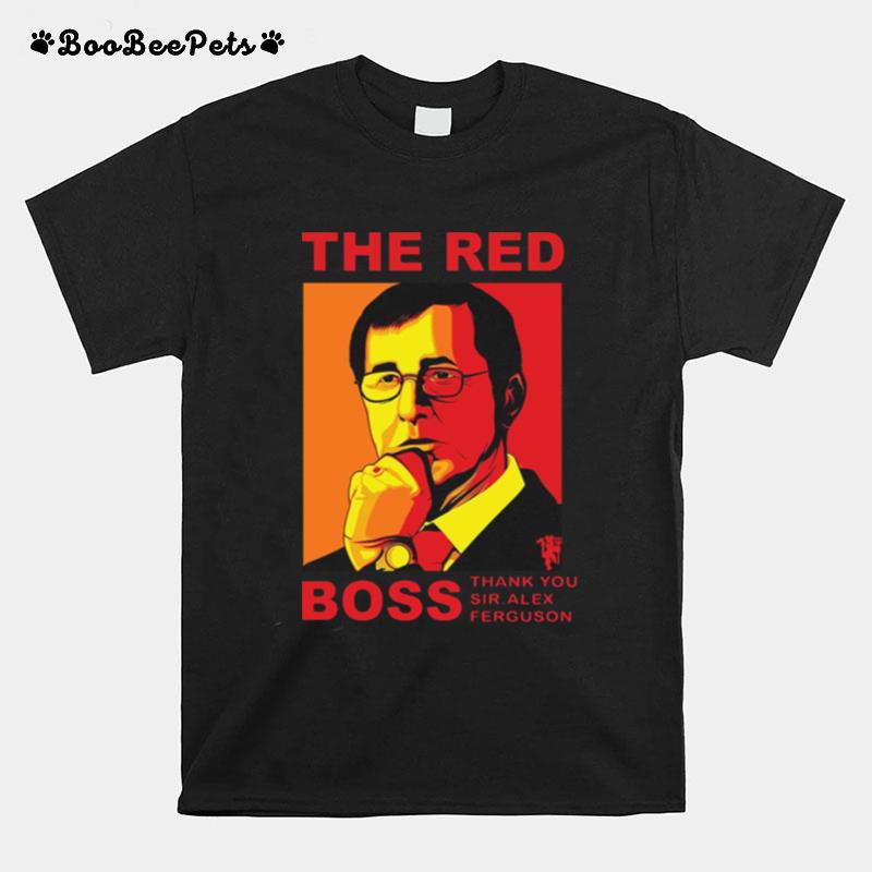 The Red Boss Sir Alex Ferguson T-Shirt