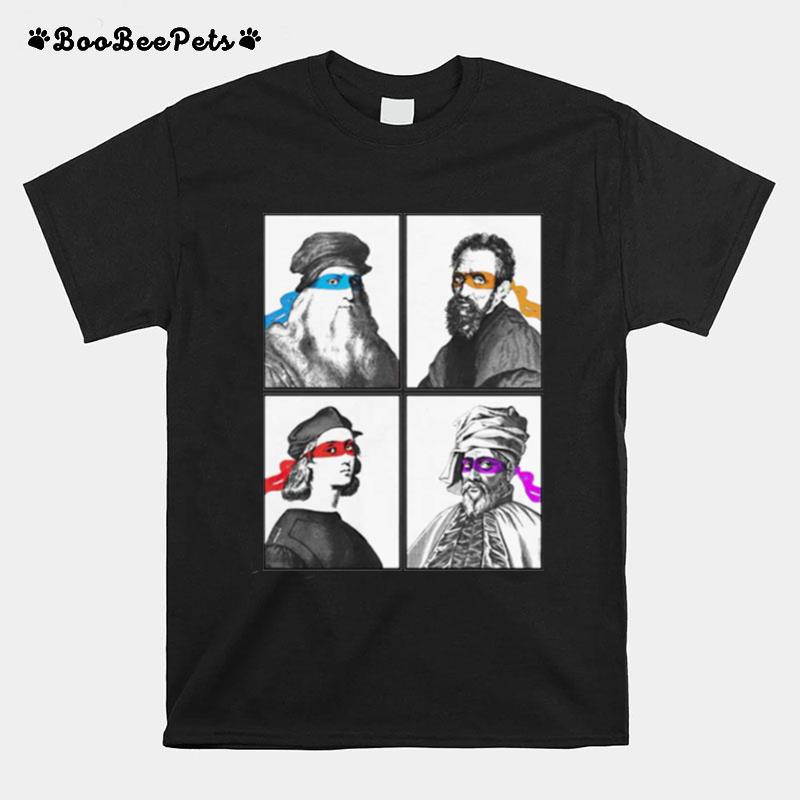 The Renaissance Teenage Mutant Ninja Artists T-Shirt