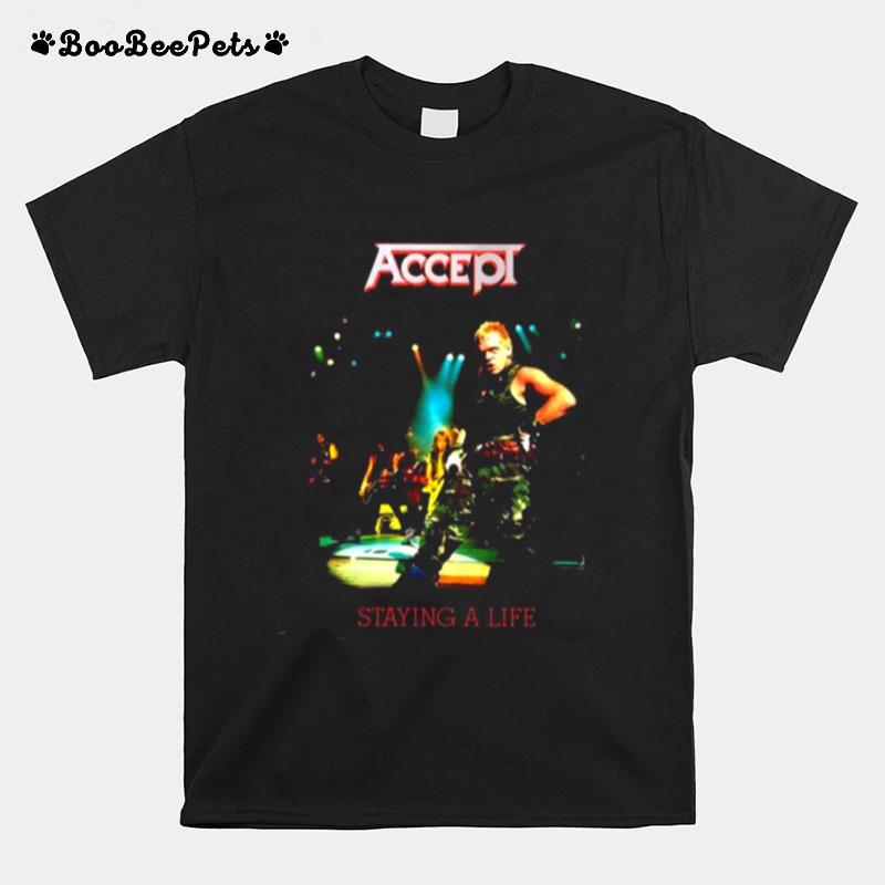 The Rise Of Chaos Accept Band T-Shirt
