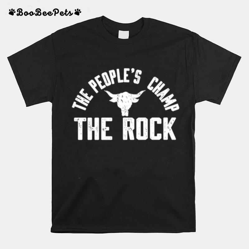 The Rock The Peoples Champ T-Shirt