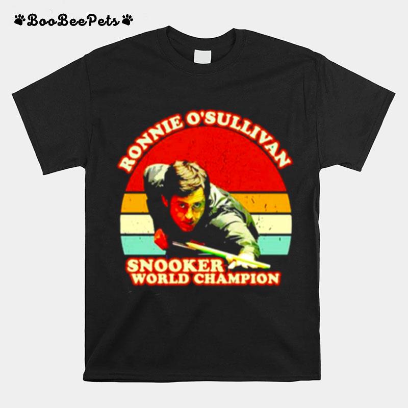 The Rocket Ronnie Osullivan World Snooker Champion T-Shirt