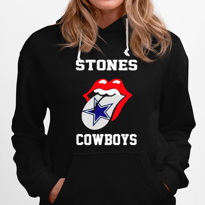 The Rolling Stones Dallas Cowboys Lips Hoodie