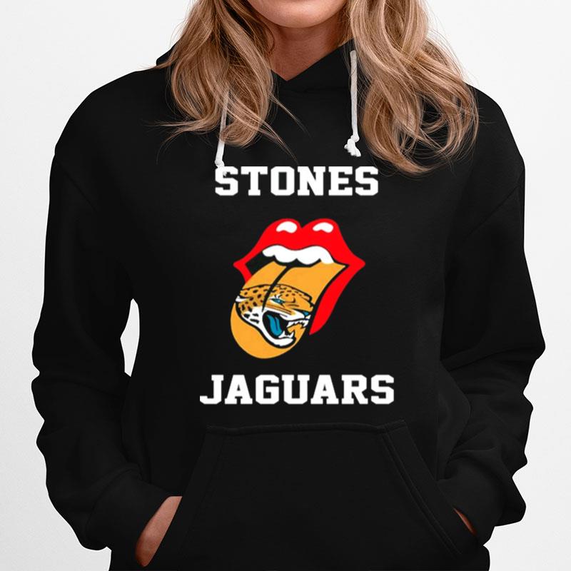 The Rolling Stones Jacksonville Jaguars Lips Hoodie
