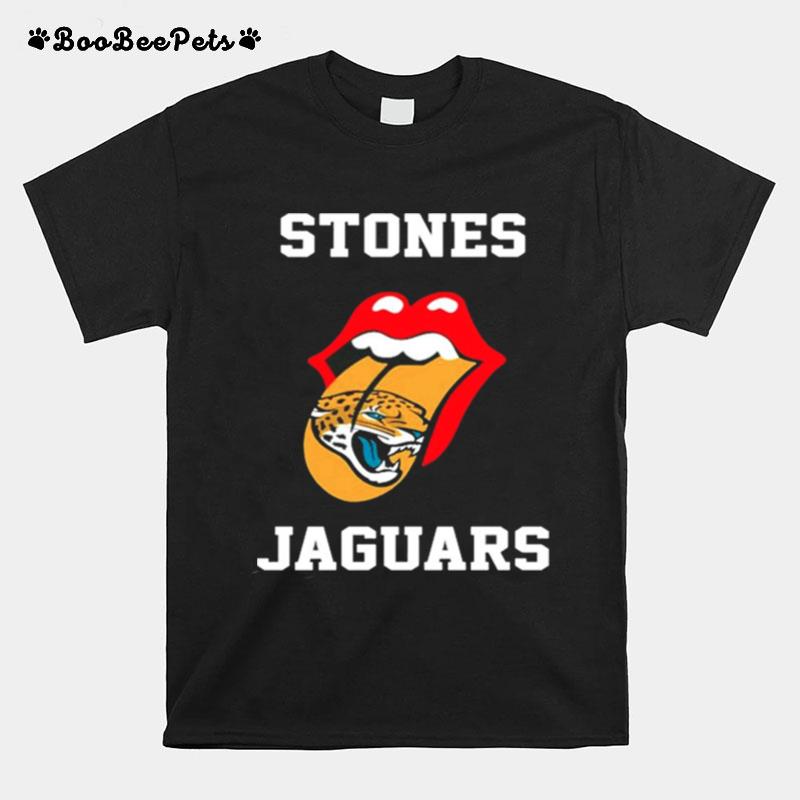 The Rolling Stones Jacksonville Jaguars Lips T-Shirt