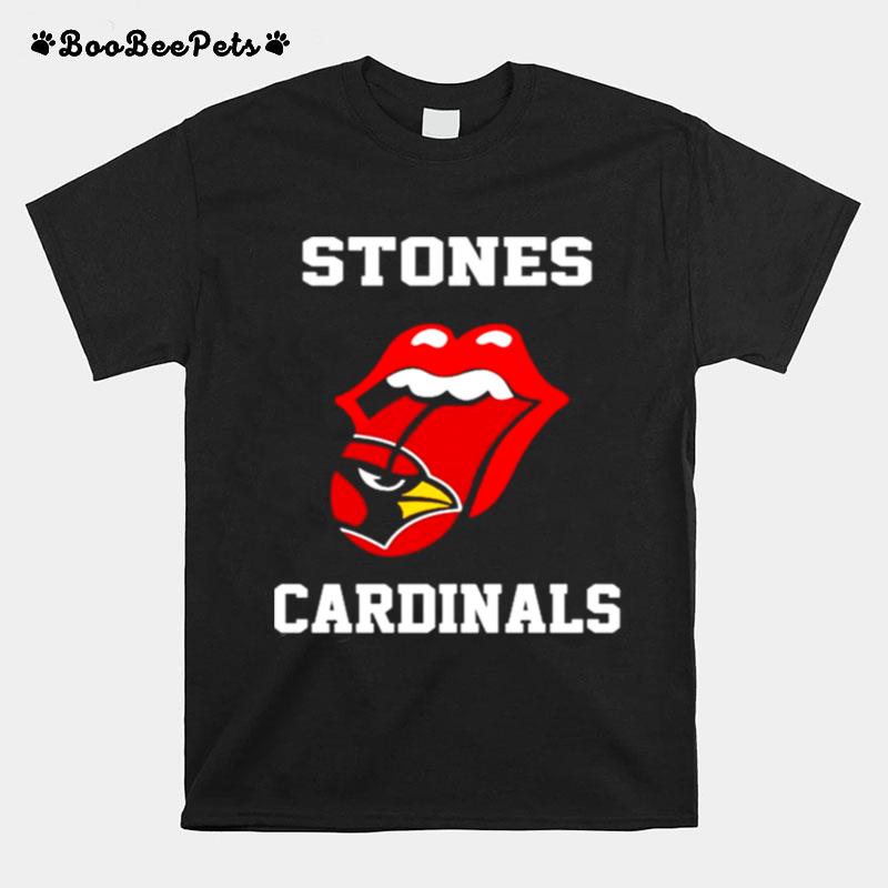 The Rolling Stones St. Louis Cardinals Lips T-Shirt