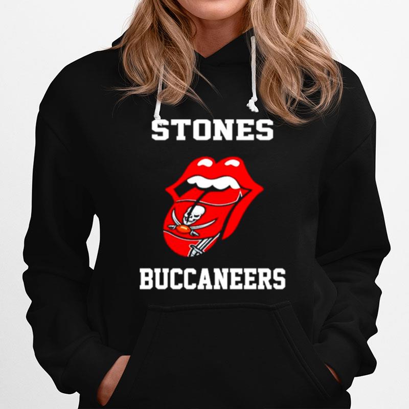 The Rolling Stones Tampa Bay Buccaneers Lips Hoodie