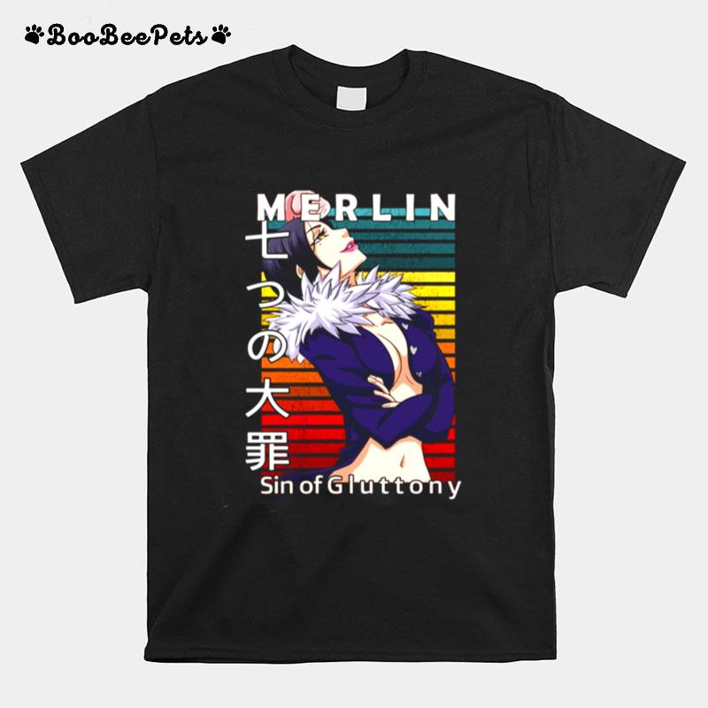 The Seven Deadly Sins Merlin Boar Sin Of Gluttony T-Shirt