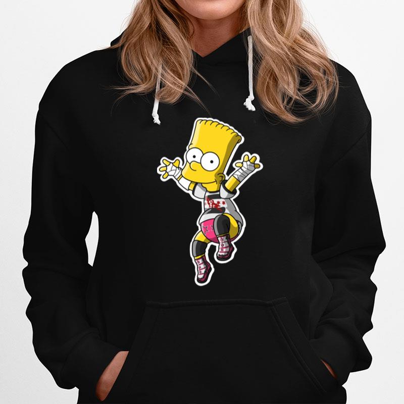 The Simpsons Cm Punk Bart Hoodie