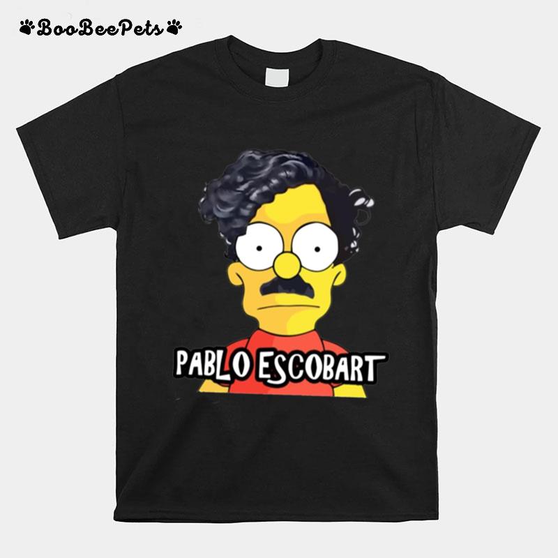 The Simpsons Funny Face Pablo Escobar Narcos T-Shirt