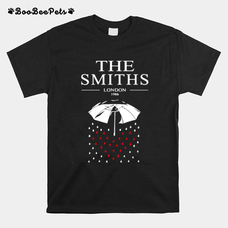 The Smiths London 1986 Umbrella Heart T-Shirt