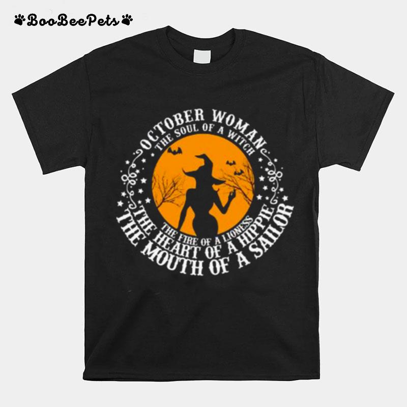The Soul Of A Witch Halloween T-Shirt