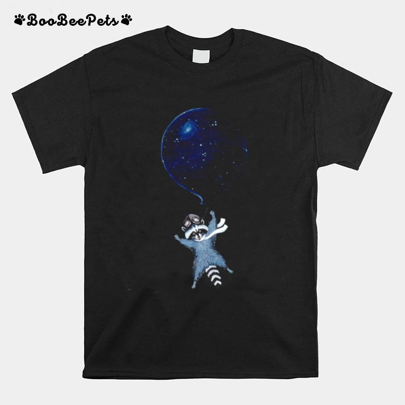 The Space Ballon Raccoon T-Shirt