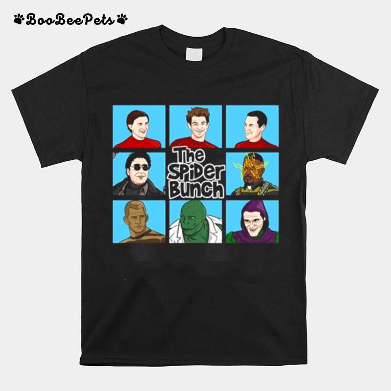 The Spider Bunch No Way Home X The Brady Bunch T-Shirt