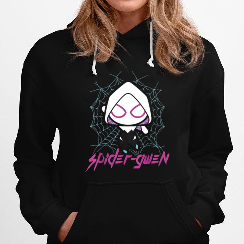 The Spider Verse Gwen Stacy Hearts Home Coming Marvel Avengers Marvel Hoodie