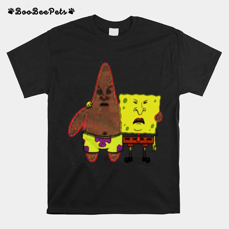 The Spongebutt Squarehead And Beavrick T-Shirt