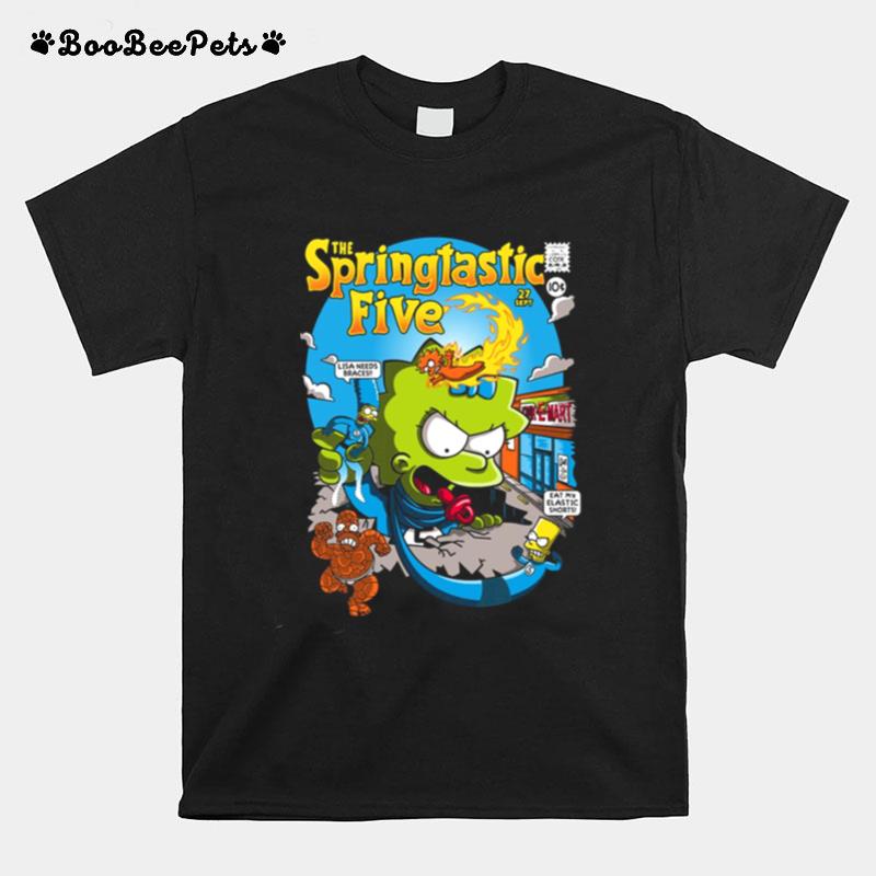 The Springtastic Five The Simpsons T-Shirt