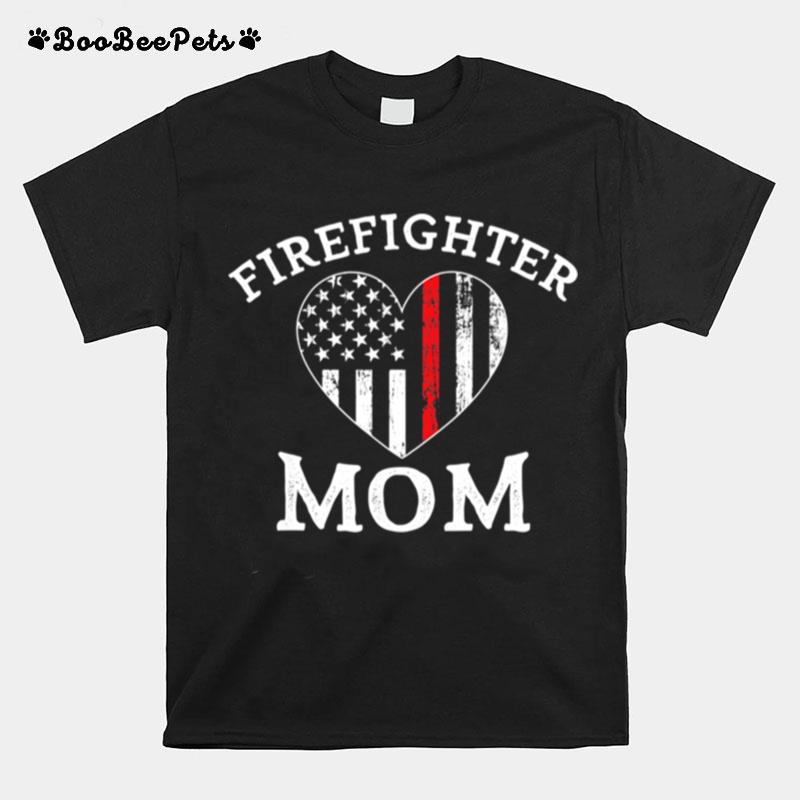 The Thin Red Line Flag Mother Day T-Shirt