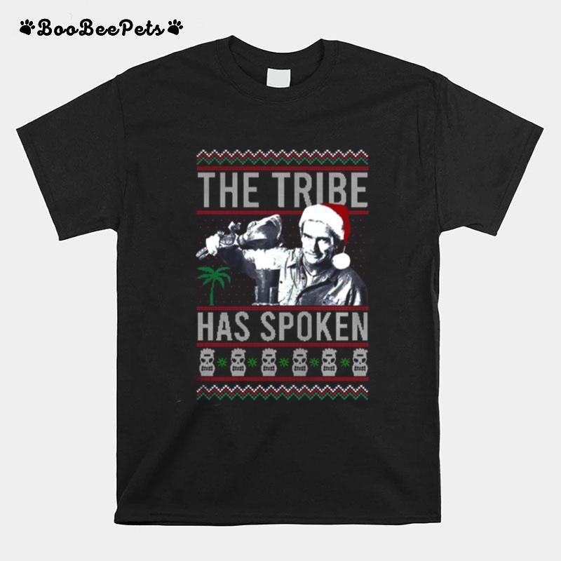 The Tribe Has Spoken Christmas Sweat T-Shirt