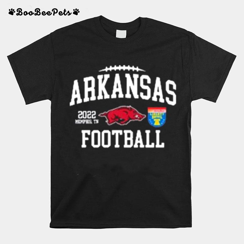 The University Of Arkansas 2022 Liberty Bowl Championship T-Shirt