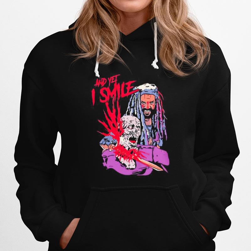 The Walking Dead And Yet I Smile Hoodie
