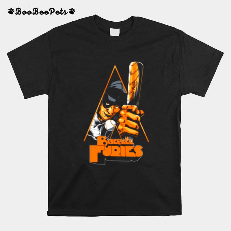 The Warriors Baseball Furies Movie 80S Retro Baseballs T-Shirt
