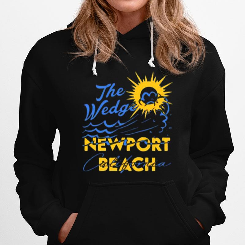 The Wedge Newport Beach Ca Hoodie