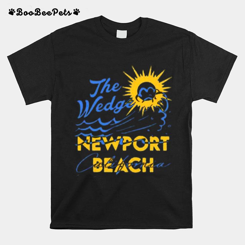 The Wedge Newport Beach Ca T-Shirt