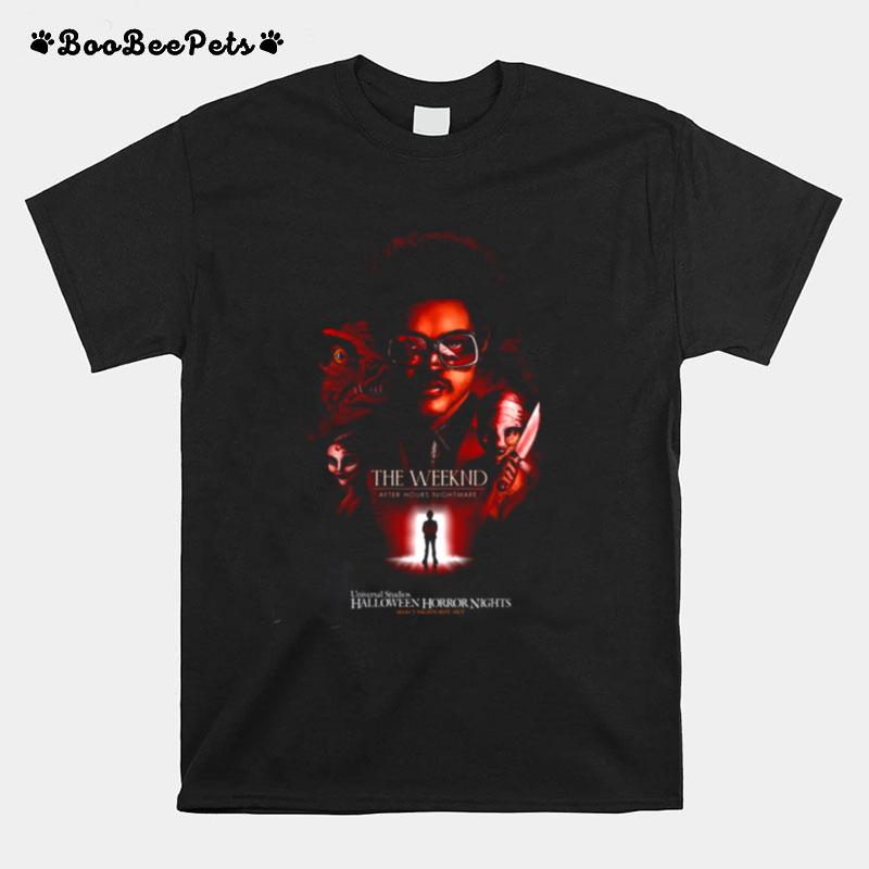 The Weeknd After Hours Tour Halloween Design After Hours Nightmare Halloween Horror Nights T-Shirt
