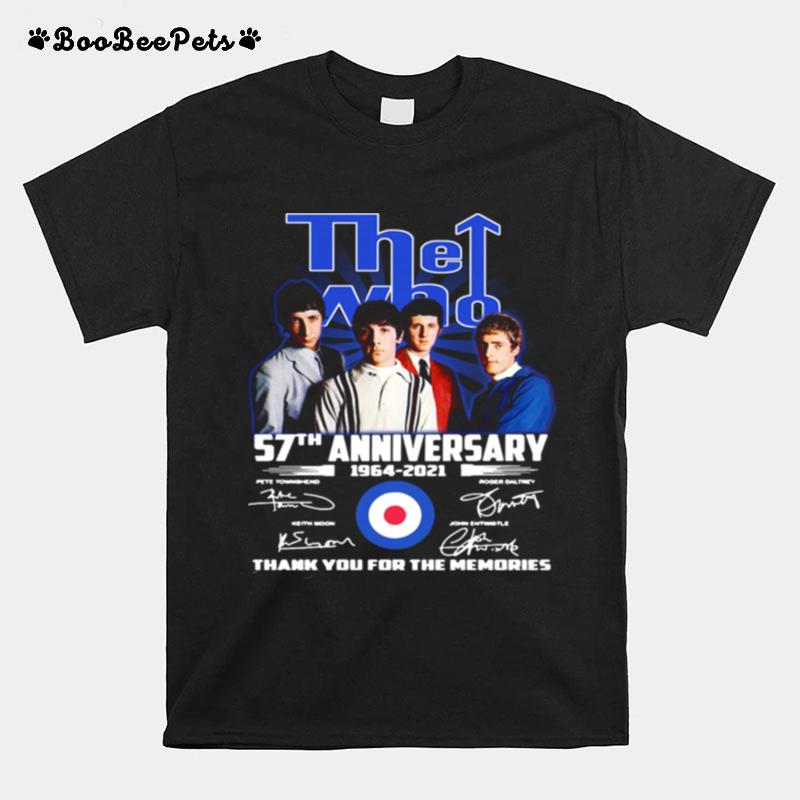 The Who 57Th Anniversary T-Shirt