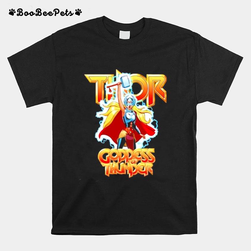 The Woman Love Thunder Hammer T-Shirt