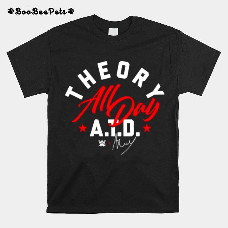 Theory A Town Down Text T-Shirt